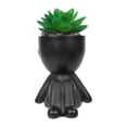 thumbnail image 1 of Modern Ceramic Succulent Planter Miniature Pot for Home Gardening and Desk, 1 of 7