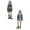Blue 1PCS & Blue 1PCS, variant on XEGLSBU 2 Pack Distressed Denim Shorts for Girls with Comfortable Stretch and Adjustable Waistband for Casual Play and Summer Size 12-14 Years