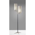 thumbnail image 1 of 17.5" X 12.5" X 69.75" Brass Metal Floor Lamp, 1 of 1