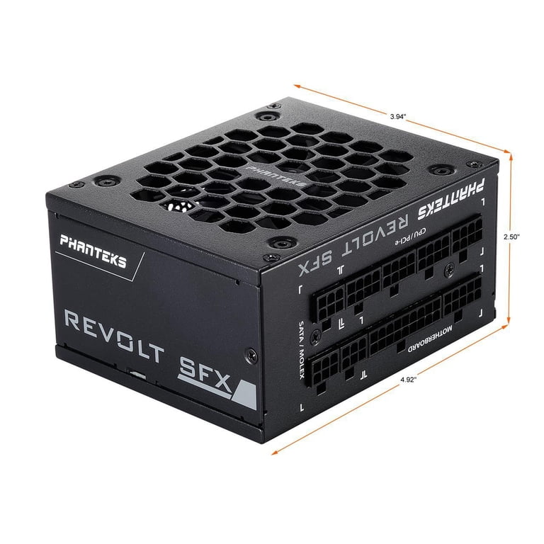 Phanteks REVOLT SFX PH-P750GSF 本体 sfx電源 Phanteks Revolt PH-P750GSF_US01 750 W SFX 80 PLUS GOLD Certified