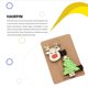 thumbnail image 5 of Monstrate 1 Juego de pinzas para el pelo de pato de Navidad, lentejuelas, muñeco de nieve, bayas rojas, horquillas, Festival, árbol de Navidad, Kits de decoración para fiestas Alce/Árbol de Navidad, 5 of 6