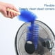 thumbnail image 5 of Cepillo flexible para eliminar motas, cepillo para alcantarillas, mosquiteras, persianas, sofás, etc., 5 of 8