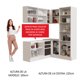 thumbnail image 5 of Cocina Integral Completa Modular Madesa Glamy 329cm BN 03, 5 of 5
