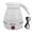 White, variant on NFTIGB Foldable Electric Kettle Portable 600ml Compact Fast Boiling Hot Water Kettle for Home Travel Office 220V Dual Voltage 10 inches / 25.4 cm Height Travel Friendly White Design Edition