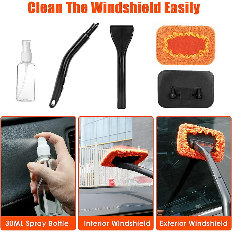 41 Pcs Car Cleaning Wash Kit Interior Detailing Kit with High Power  Handheld