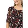 thumbnail image 3 of CeCe womens  Blouse, xs, Black, 3 of 4