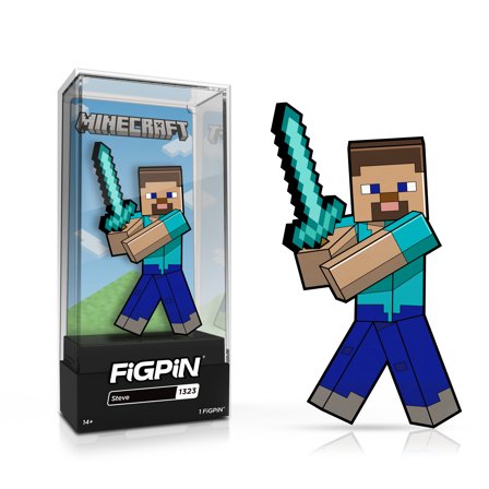 FiGPiN Minecraft Steve Collectible Enamel Pin (1323)
