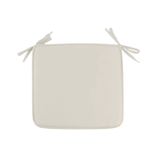 Kcodviy Outdoor Seat Cushions Square Design Strapped Garden Chair Pads Patio Furniture Comfort Support Weather Material Solution