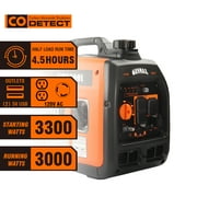 Genmax 3000W Inverter Generator, CO Detect Shutdown