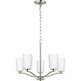 thumbnail image 3 of Progress Lighting - Adley - 5 Light Linear Chandelier In Contemporary, 3 of 15