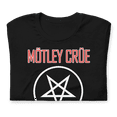 thumbnail image 4 of Motley Crue - Pentagram Shout Unisex T-Shirt - Black - Small, 4 of 7