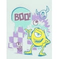 thumbnail image 6 of Disney Monsters Inc. Big Girls' 2-Piece T-Shirt and Shorts Set Sulley and Mike Mint, 6 of 7