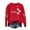 Red-2, variant on Dgankt Turtleneck Tops for Women Valentines Day Sweatshirts for Women Valentine Sweatshirt Love Heart Graphic Pullover Tops Casual Holiday Tops XS-XL
