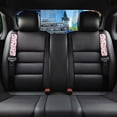 thumbnail image 4 of Uorisanigo Musical Character Piano Auto Seat Belt Cover Facecloth 2 Pieces Seat Belt Shoulder Strap Covers Comfortable Driving Seat Belt Cover Pad with All Cars and Backpacks, 4 of 7