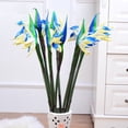 thumbnail image 7 of Flmtop Artificial Flower Bird Of Paradise Fake Plant Silk Strelitzia Reginae Home Decor, 7 of 7