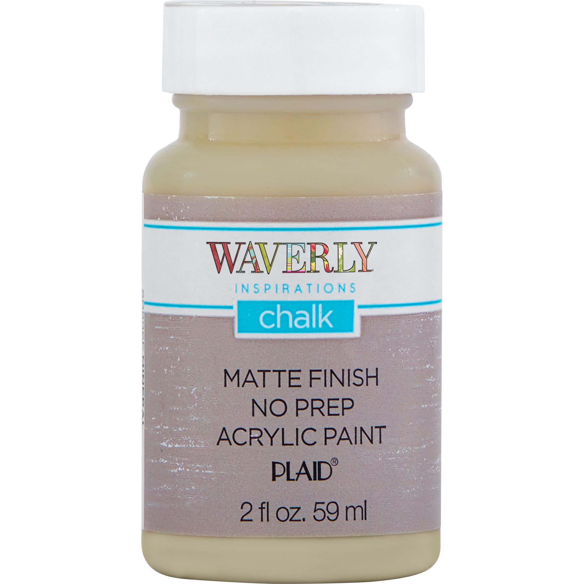 Waverly Inspirations 60896E Chalk Paint, Ultra Matte, Mineral, 2 fl oz