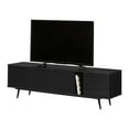 thumbnail image 2 of South Shore Mezzy, Contemporary TV Stand,  Black, 2 of 14