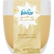 Febreze Candle Cozy Vanilla & Sugar Air Freshener, 5.5 oz