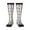3 Black, variant on Pirate Theme Knee Socks, High Socks Long Stretchy Sock Women Knee High Stocking, Long Socks for Women