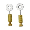 thumbnail image 1 of Abbracc 2Pcs DIY Leather Located Needles Durable Brass Practical Leather Stitching Tools 0 to 6mm, 1 of 9