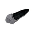 thumbnail image 2 of Viluyesy Womens Ballet Flats, Shallow Comfort Casual Bow Round Toe Spring Summer Slip-On Dress Shoes Gray, 2 of 7