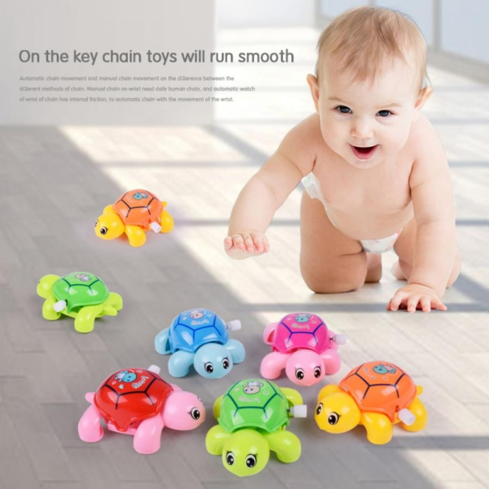 Baby Kids Multi-type Wind Up Tortoise Chain Bathing Shower Clockwork Toy Kids