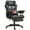Black#8, variant on Office Chairs HOMCOM Executive Office Chair, 400LBS Big and Tall Office Chair with Foot Rest, Microfiber Computer Desk Chair with Lumbar Support, Reclining Function and Wide Seat, Gray,Mesh Office C