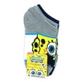 thumbnail image 2 of SpongeBob SquarePants, Boys No-Show Socks, 6-Pack, Sizes S-L, 2 of 6