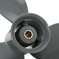 thumbnail image 3 of Aluminum Alloy Propeller,3 Blades Aluminum Alloy Z AH Boat Propeller Power Packed Performance, 3 of 8