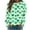 Green—Blouses—E, variant on Womens Long Sleeve Shirts Plus Size St. Patrick's Day Pullover Casual Crewneck Sweatshirts Lucky Greenest Outfit Green—BlousesXL