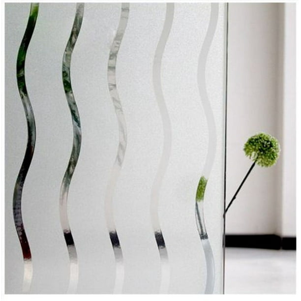 Lámina Autoadhesiva Para Ventanas - Decorativa Y De Privacidad - Transparente Opaca - Ancho 40 Cm