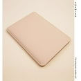 thumbnail image 7 of MingX NoteBook Sleeve White Color Laptop Bag for Macbook Pro 13"15"16" 2021 Air 13Inch Computer Case PU Leather (Light Purple,15 Macbook Air), 7 of 7