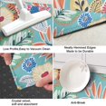 thumbnail image 3 of Green Pioneer Flower and Leaf Kitchen Rug Mat,Kitchen Runner Rugs Non Skid Washable,Decorative Kitchen Floor Mats for Kitchen,Sink,Laundry,17"X47", 3 of 5