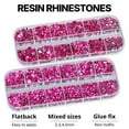 thumbnail image 3 of Flatback Rhinestones 3-5mm with Rhinestone Glue for Crafts, Decoration, Shoes, DIY, Nail Art and More, 3 of 7