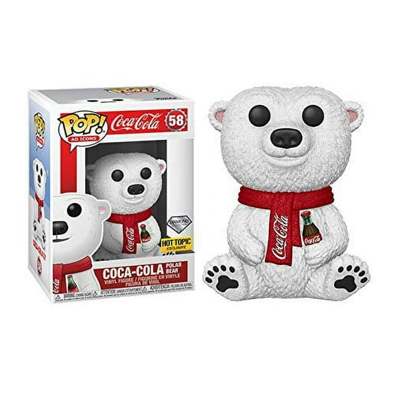 Funko POP! Ad Icons Coca-Cola Polar Bear #58 [Diamond Collection]