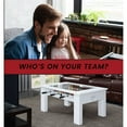 Hanover Foosball Coffee Table in White