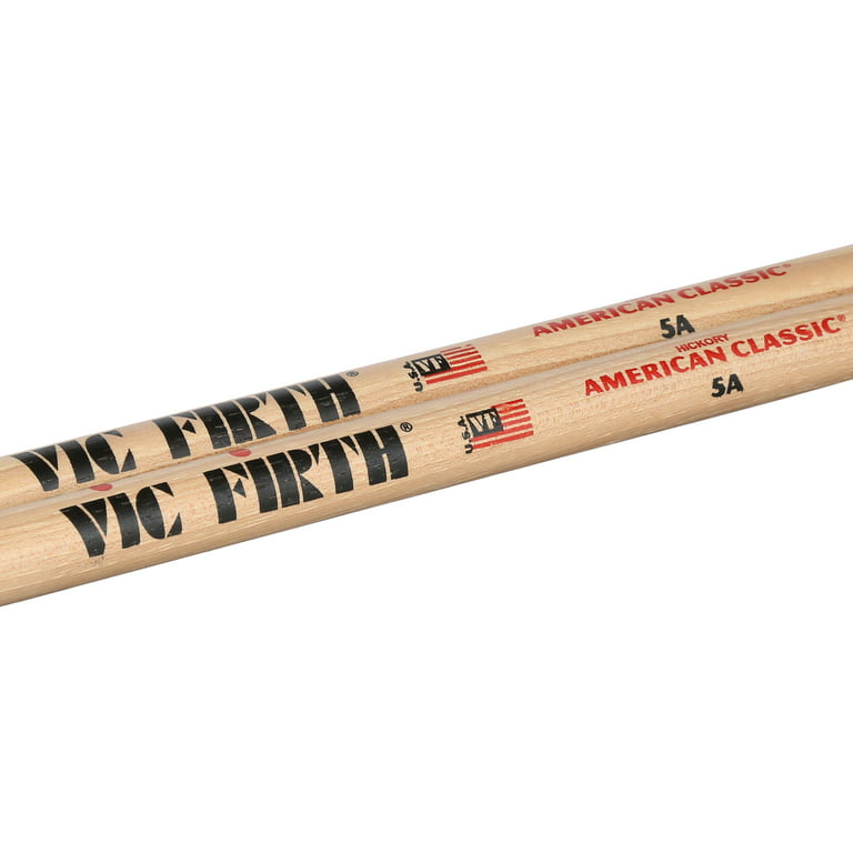 Vic Firth 5AW American Classic 5A Drumsticks - White