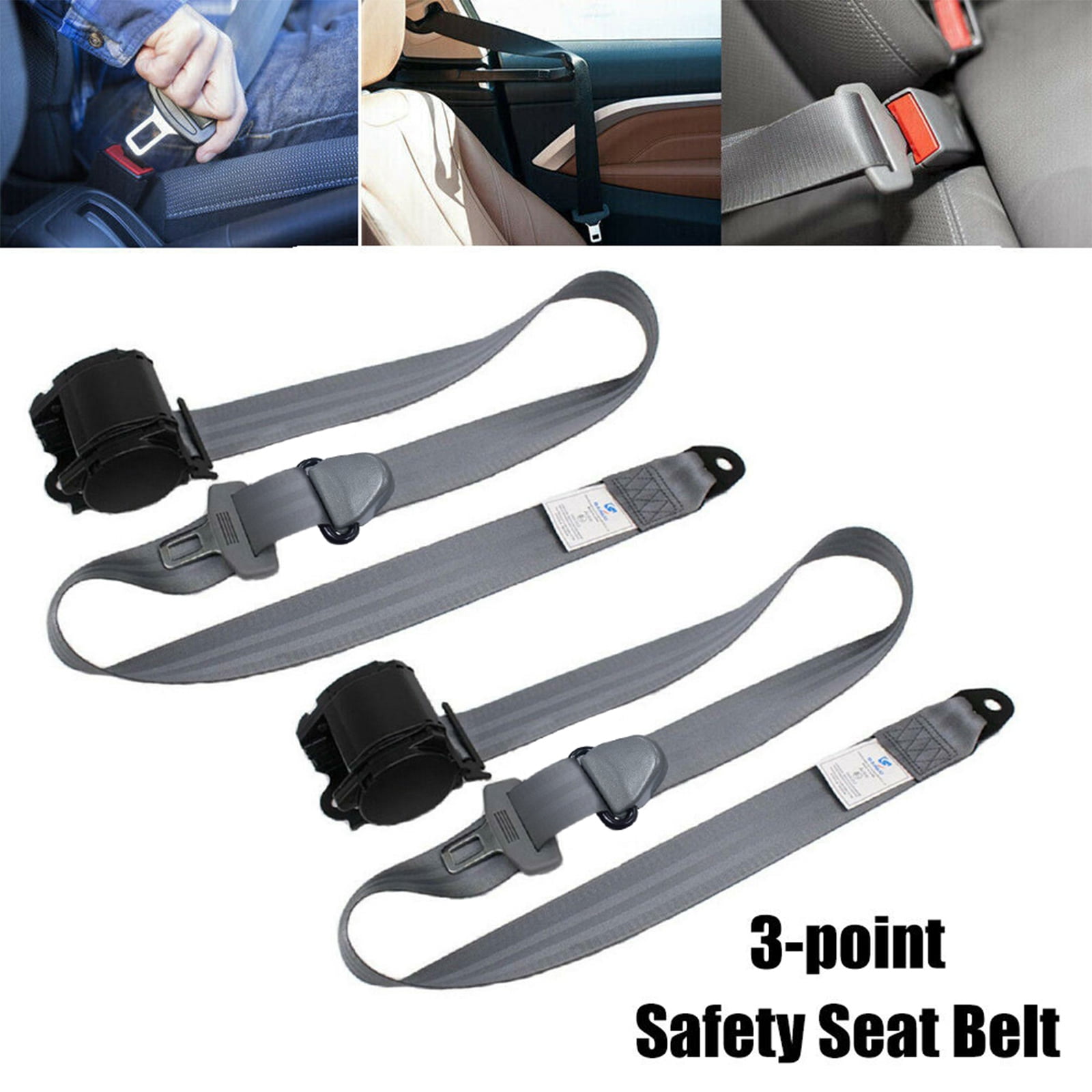 TANTRA Universal Car Seat Belt Buckle Auto Metal Seat Belts Clip Pack – My  Tantra Store