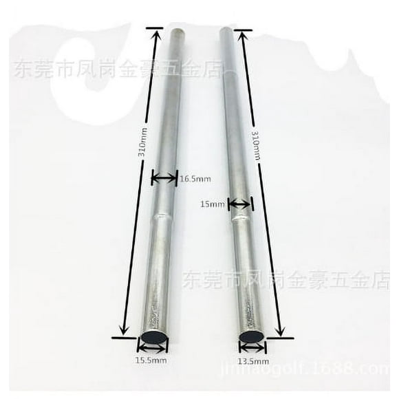 KAKOWELY Metal Golf Shaft Extension Golf Shaft Extender Golf Clubs Shaft Extension Replacement Stick For Golf Clubs Shafts Driver Hybrid,12.2X"X0.59"X0.59"
