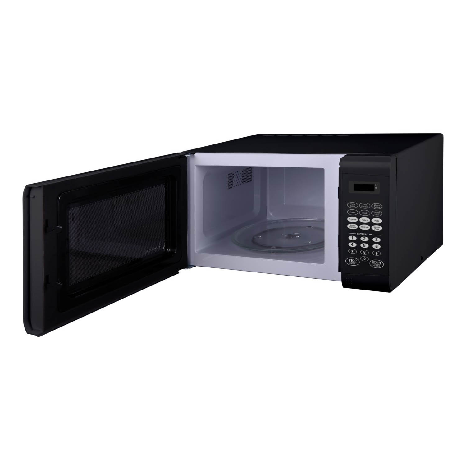 900 Watt Microwave in Black - image 2 of 4
