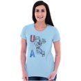 thumbnail image 5 of Popeye the Sailor Man USA Patriot Women's T Shirt Ladies Tee Brisco Brands 2X, 5 of 6