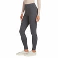 thumbnail image 2 of Max & Mia High Waisted French Terry Legging (Heather Gray, Medium ), 2 of 4