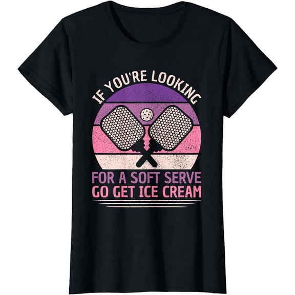 Pickleball Player Pickle Ball Lovers Women Funny Pickleball T-Shirt