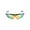 Colorful Black, variant on TOP-MAX 2pcs Safety Sunglasses for Men Women, Reading and Outdoor Polarized PC Frame Glasses, UV400 (Colorful White)