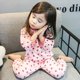 thumbnail image 2 of Pijamas de fresa para niña, ropa de dormir de manga larga con dibujos animados, conjunto de 2 piezas, Navidad, 2018, 2 of 4