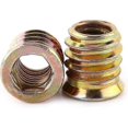 thumbnail image 1 of Pack of 20pcs M8 Zinc Alloy Threaded Hex Nut, Zinc Alloy Insert Nuts Assortment (M8*15mm), 1 of 4