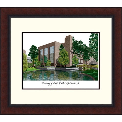 Campusimages MI984LR Oakland University Legacy Alumnus Framed Lithograph