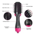 thumbnail image 5 of FAMKIT Hair Dryer Brush, One-Step Hot Air Brush, 4 in 1 Ceramic Hair Dryer Styler & Volumizer for Drying Straightening Curling Volumizing Hair, Pink, 5 of 10