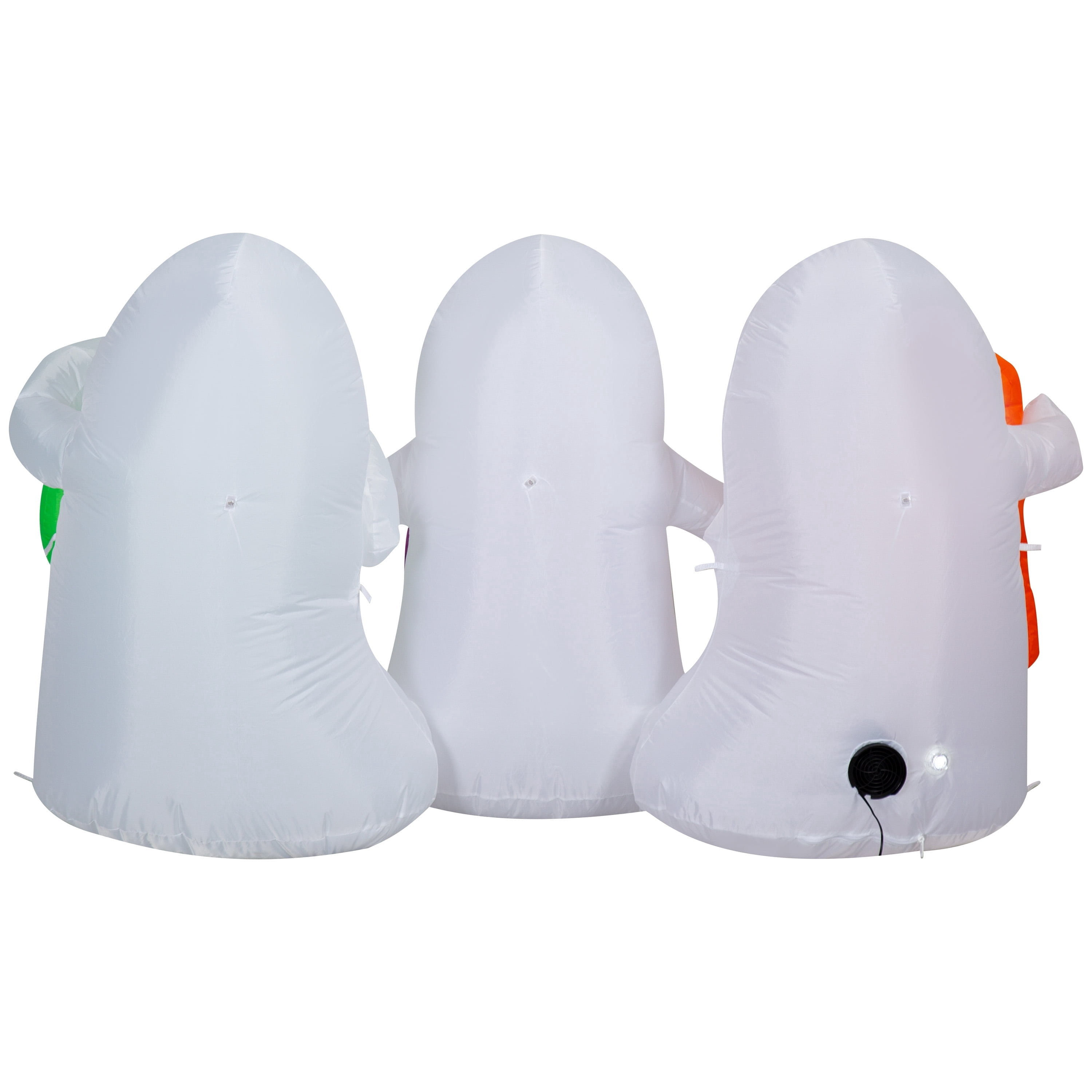 Boo Ghost Trio Airblown Yard Inflatable, Multicolor, 5', Halloween by Way To Celebrate