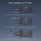 thumbnail image 1 of Q6 Mini Android 10 1GB+8GB 2.4G+5G WiFi+BT4.0 H313 Quad Core A53 Smart TV Box Android PK DQ03, 1 of 5